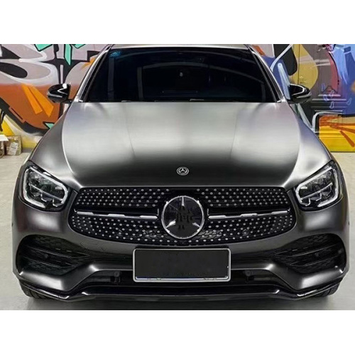 Metallic Diamond Matte Grey Car Wrap Vinyl