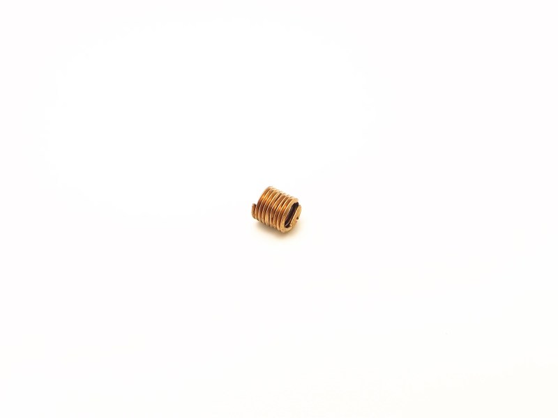 M4*0.7 Phosphor bronze wire thread insert non-magnetic copper brace thread sheath