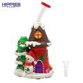 3D Cartoon Dab Rigs with Christmas snowman