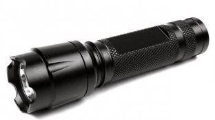 1600 - 1800mcd 2 Aa Led Torch Flashlight For Outdoor Use With 1 Led