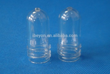 transparent plastic pet preform for bottle blowing