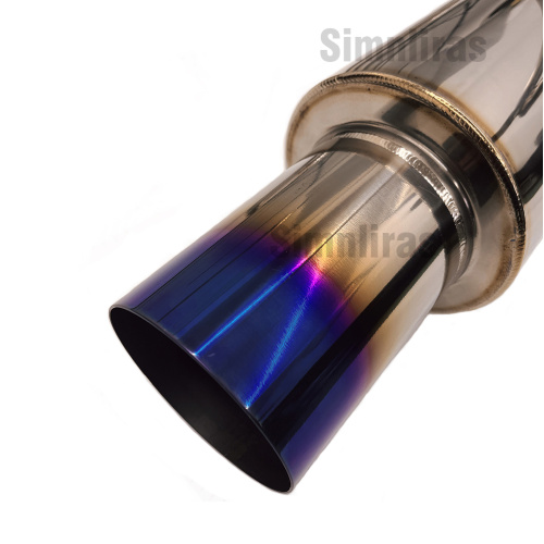 Einzelschuffler mit Tipp 4,5 "Ausgang Catback-Auspuffanlage für 09-21 Nissan 370Z Z34