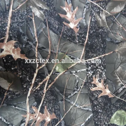 65Polyester/35Cotton realtree camouflage fabric
