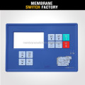 Gradient color membrane keypad front panel