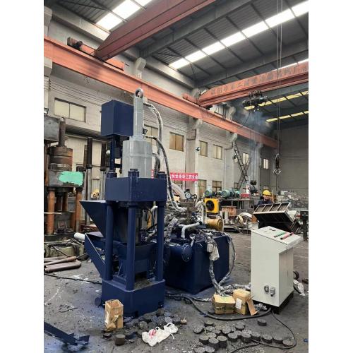 Iron Filings Copper Scraps Metal Briquette Making Machine