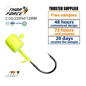 Thorforce OEM/ODM Carbon Steel Fishing Hooks Pass - 2.0g to 10g icking hookwating jigging hooks