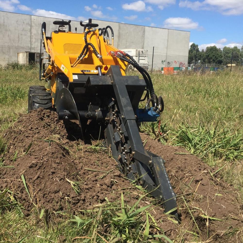 รถตัก Mini Track Skid Steer