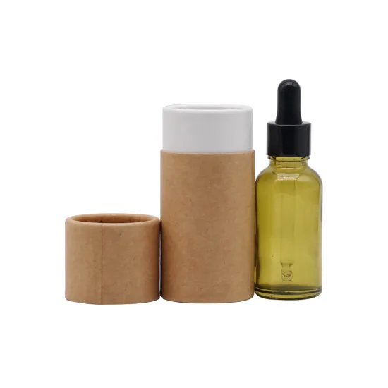 Essential Oil Bottle With Paper Box Cosmetic Bottle
