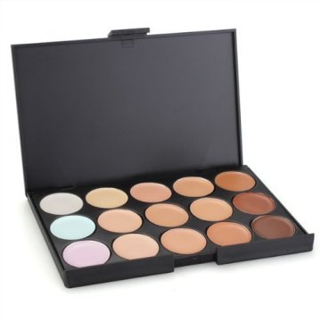 New 15 Color Concealer Foundation Cream Palette Nature Moisturizer Whitening Makeup Tools