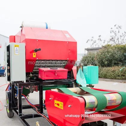 Moxin Combi Automatic Twin Film Round Silage Baler Machine