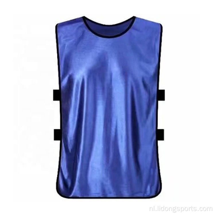 Pas afdruktraining Vest Bibs Soccer Bibs aan