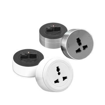 Nouveau rail de puissance mobile de piste murale d'arrivée pour Smart Home Kitchen Kitchers Bureau électrique Panneau de sortie