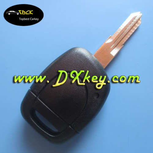 Topbest 1 button remote key (VAC102) for Renault scenic key renault car key with 433mhz ID46 electronic chip