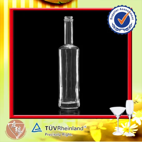 Round Design Red Glass Wine Bottles For Sale 750ML Wine Bottle Screw Cap