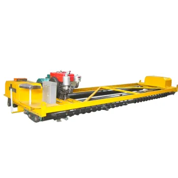 Mini paver concrete road paver