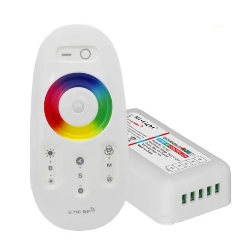 Mi Light 2.4G RF Remote Control for RGBW LED Light Strip with Touch Screen Controller