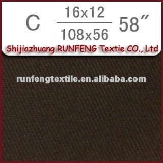 100% Cotton Factory/School/Nurse/Police/Chef/Workwear/Uniform Fabric 21/16 128x60
