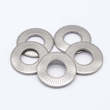 NFE 25 511 Serrated conical washers