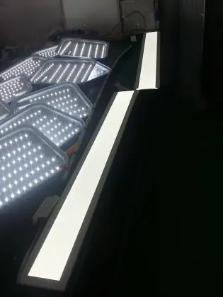 4000k Slim led panel 1800x150mm led panel light with Philips dali driver
