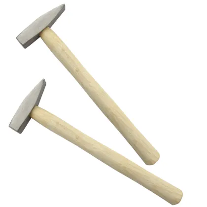 Zhixin Wholesale High Carbon Steel Wooden Handle Locksmith Duck Beak Flat Head Sheet Metal Hammer