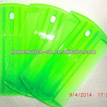 48 Nit Combs, CE certification, bright color AS material, transparent pet hair care