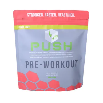 Whey Protein Powder Bag Custom Printed Doypack Bags