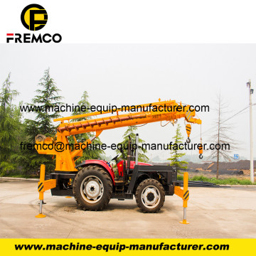 Telescopic Boom Tractor Crane with Multiple Function