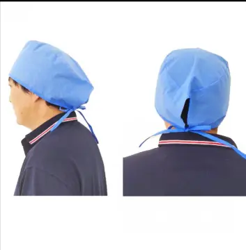 Disposable Doctor Surgical Hood Cap with Ties