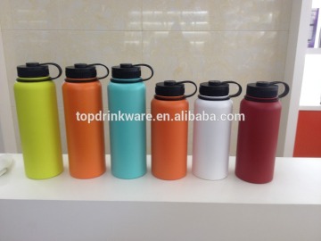 30OZ/40OZ double wall stainless steel insulated hydro flask with different lids