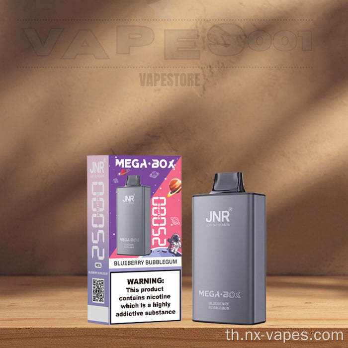 Jnr Mega Box 25000 พัฟ vape disposer