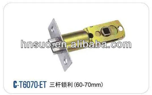adjustable three lever knob tubular latches and locks