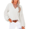 Blouse Office Shirt Top Long Sleeve