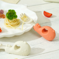 Baby Dessert Silicone Spoon And Fork Prime Quality