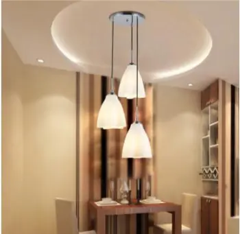 High quality E27 glass pendant light