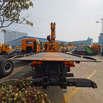Sinotruk HOWO 10 Tons Flatbed Truck with Crane