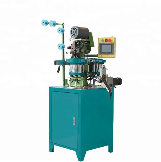 Auto Nylon Pin & Box Fixing Machine for Zippers