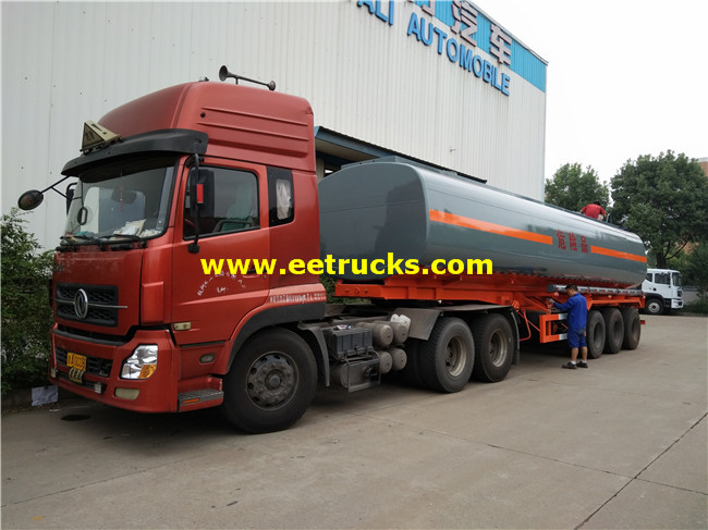 25m3 Large Corrosive Liquid Transport Semi-trailers