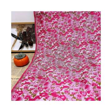 Wholesale Vintage Brocade Jacquard Fabric with Flower Pattern for Girls Clothing