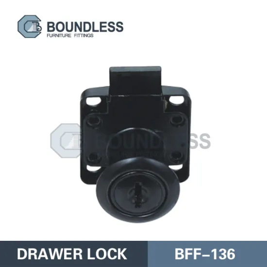 High Quality 136 Zinc Alloy/Iron Office Desk Drawer Lock
