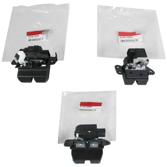 Affordable Rear Tailgate Lock Latch for Hyundai and Kia Vehicles: Models 81230-C5000, 81230-3Z000, 81230-1H000, and More