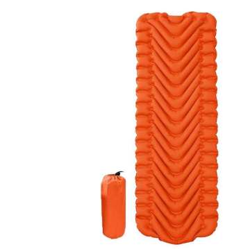 Outdoor Ultra-Light Pressure Inflatable TPU Splicing Camping Air Mattress