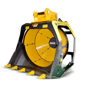 Hydraulic Excavator Rotating Screening Bucket for PC200/PC300/SK200/E320/330/EC210/R290