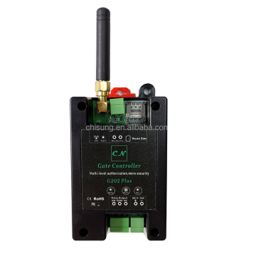 2G/4G GSM Gate Opener: G202Plus Remote Control Single Relay Switch - Access Control Solution