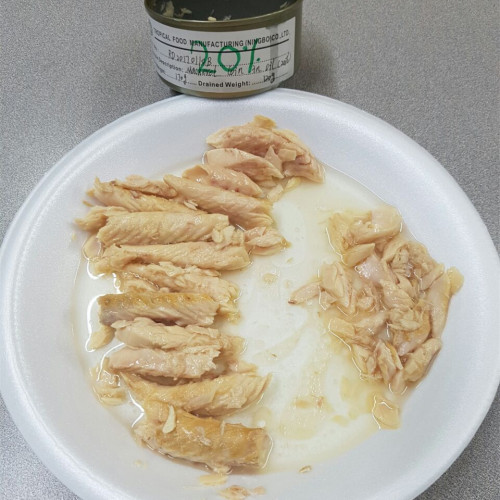 Canned Mackerel Loin in Vegetable Oil