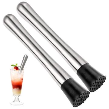 Bar Tool Stainless Steel Cocktail Muddler crushed  hammer