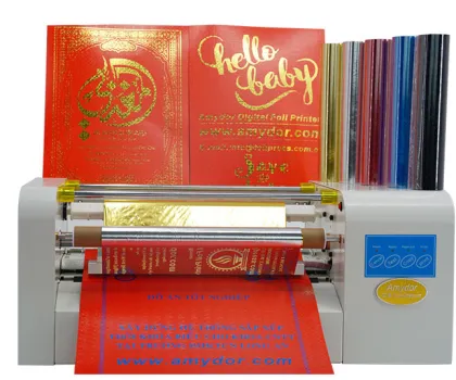 Hot Foil Digital Printing Machine for Greeting Cards
