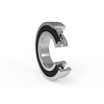 بلبرینگ شیار عمیق تک ردیفی با شیارهای توقف و حلقه های توقف در حلقه بیرونی