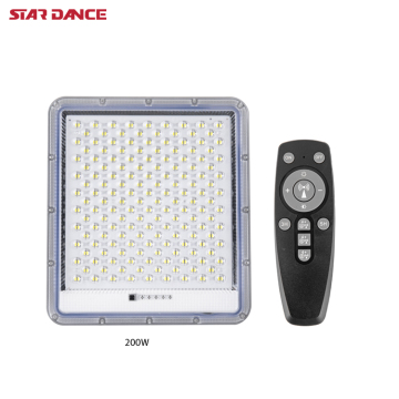 Star Dance Solar Lamp 25W-300W IP67 LED Flood Light for Garage and Outdoor Sports