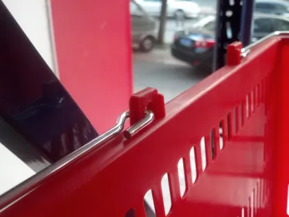 Best Quality Red shopping basket
