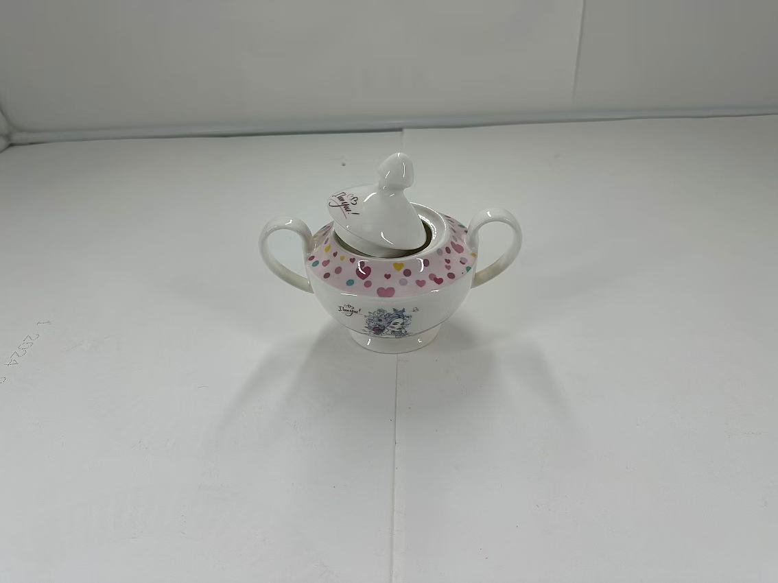Ceramic milk tank pink